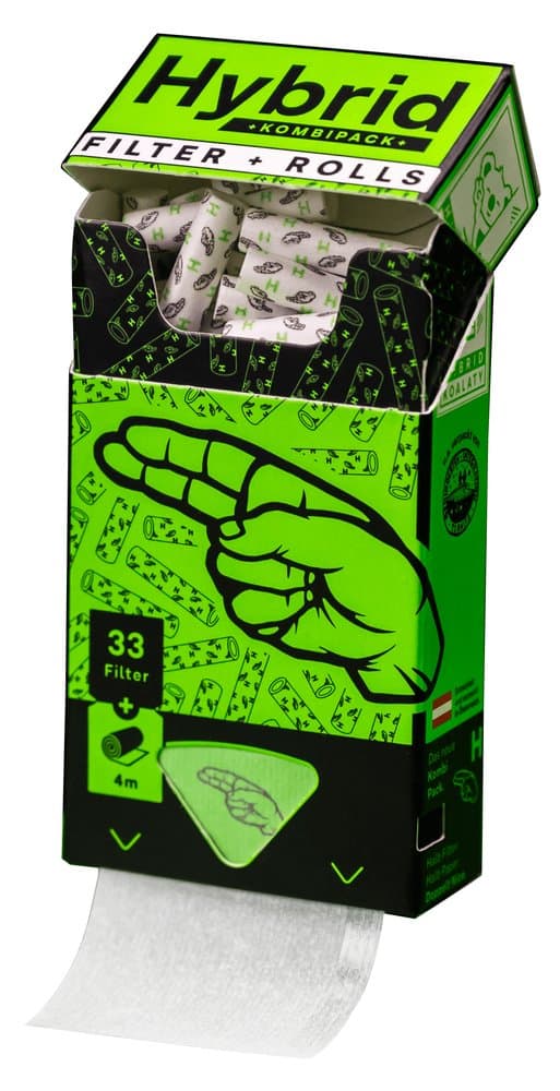 FILTER+papir za CBD 33kom+4m Hybrid