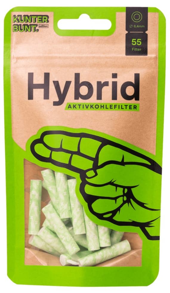 FILTER za CBD Hybr.Supr,6,4mm pk55 Lime